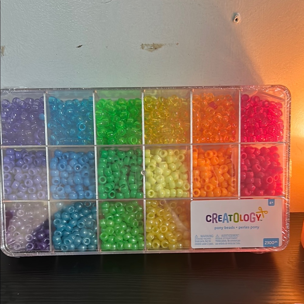 Creatology Multicolor Pony Beads Set